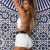 2025 Sexy Women Vest Crop Top Sleeveless Tanks Beach Women Sports Tank Tops Bodycon Party Backless Spaghetti Straps Clubwear - MAGUSTA BEAUTY
