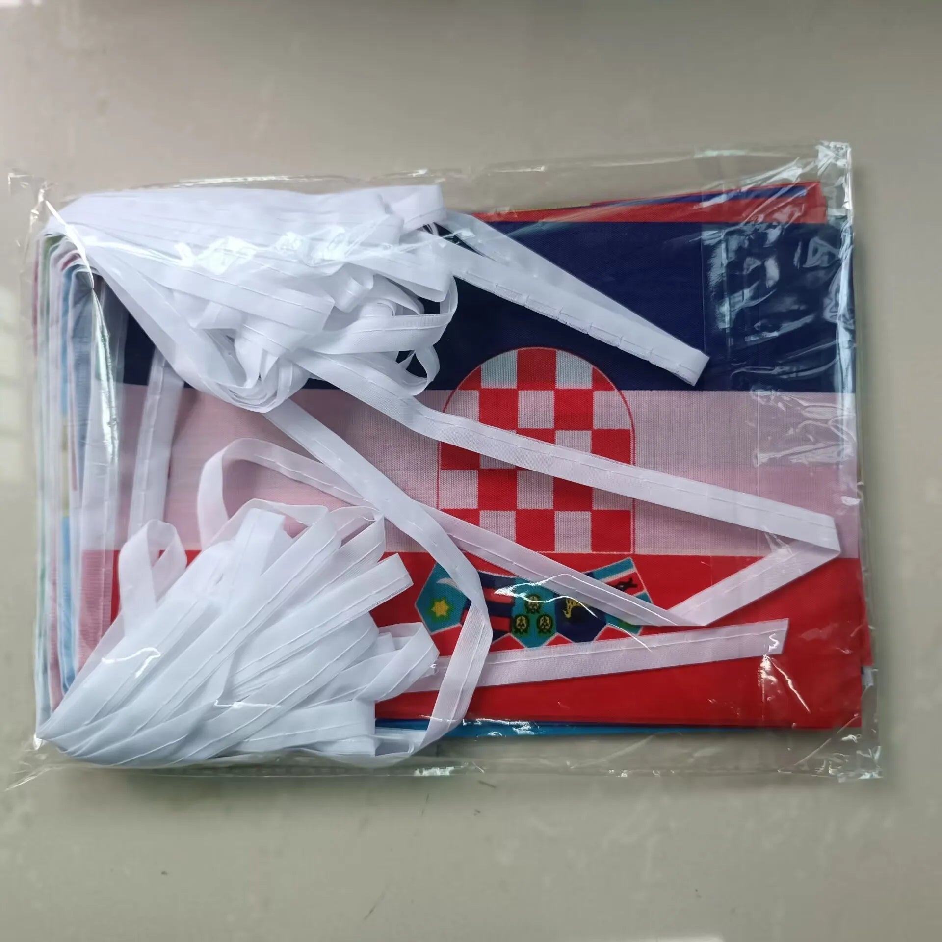2026 14x21cm 48pcs Country Flag NEW Football Countries Flag Bunting National String Banner Event Garlands decoration - MAGUSTA BEAUTY