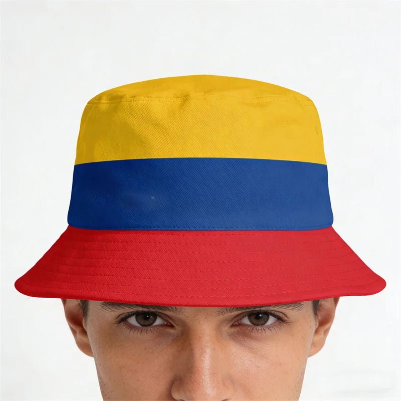 2026 Countries National Flag Bucket Hat Men Women Football Fan Party Football Cup Reversible Sun Hat Soccer Fans Fisherman Hat - MAGUSTA BEAUTY