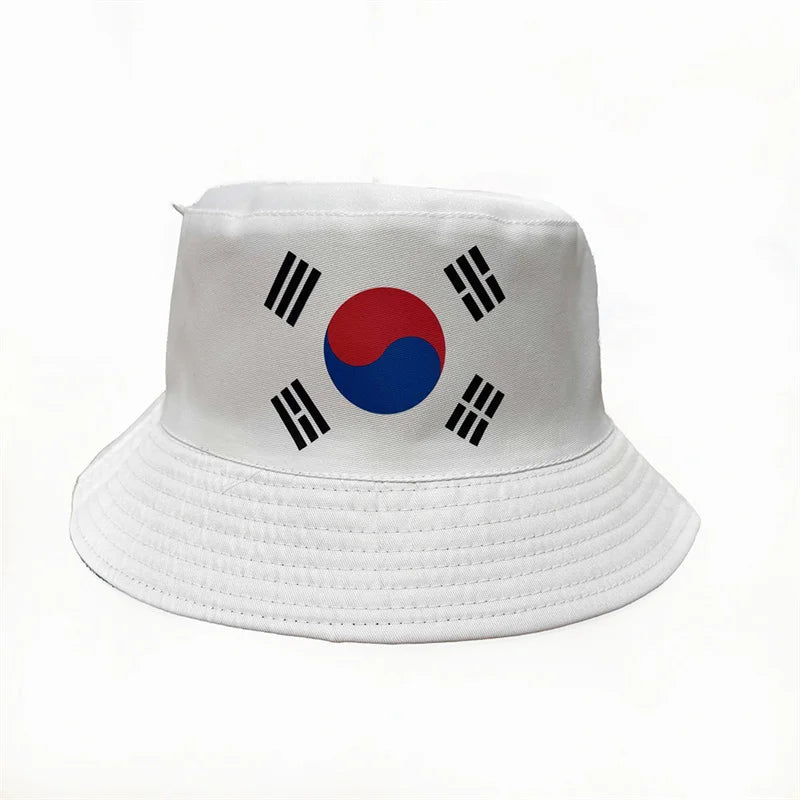 2026 Countries National Flag Bucket Hat Men Women Football Fan Party Football Cup Reversible Sun Hat Soccer Fans Fisherman Hat - MAGUSTA BEAUTY