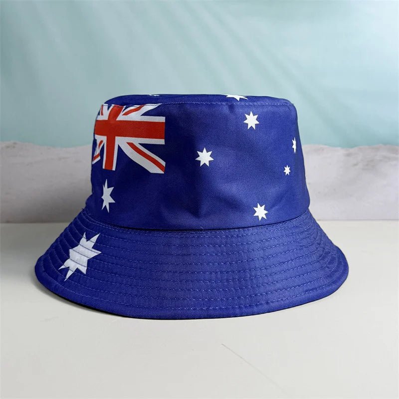 2026 Countries National Flag Bucket Hat Men Women Football Fan Party Football Cup Reversible Sun Hat Soccer Fans Fisherman Hat - MAGUSTA BEAUTY