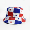 2026 Countries National Flag Bucket Hat Men Women Football Fan Party Football Cup Reversible Sun Hat Soccer Fans Fisherman Hat - MAGUSTA BEAUTY