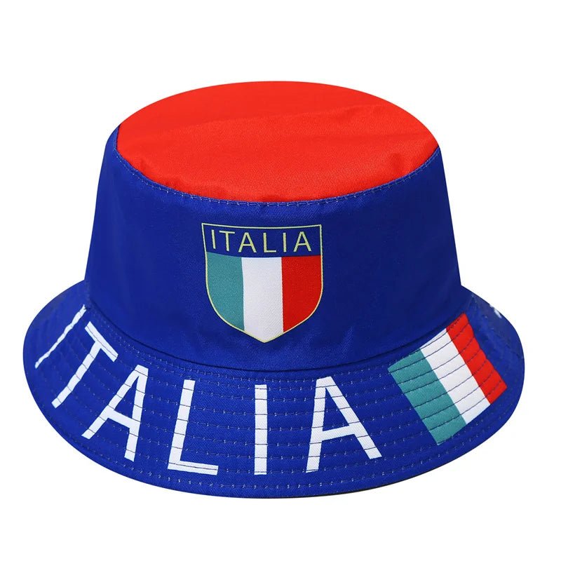 2026 Countries National Flag Bucket Hat Men Women Football Fan Party Football Cup Reversible Sun Hat Soccer Fans Fisherman Hat - MAGUSTA BEAUTY