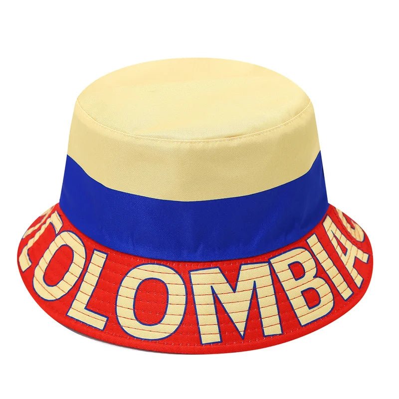 2026 Countries National Flag Bucket Hat Men Women Football Fan Party Football Cup Reversible Sun Hat Soccer Fans Fisherman Hat - MAGUSTA BEAUTY
