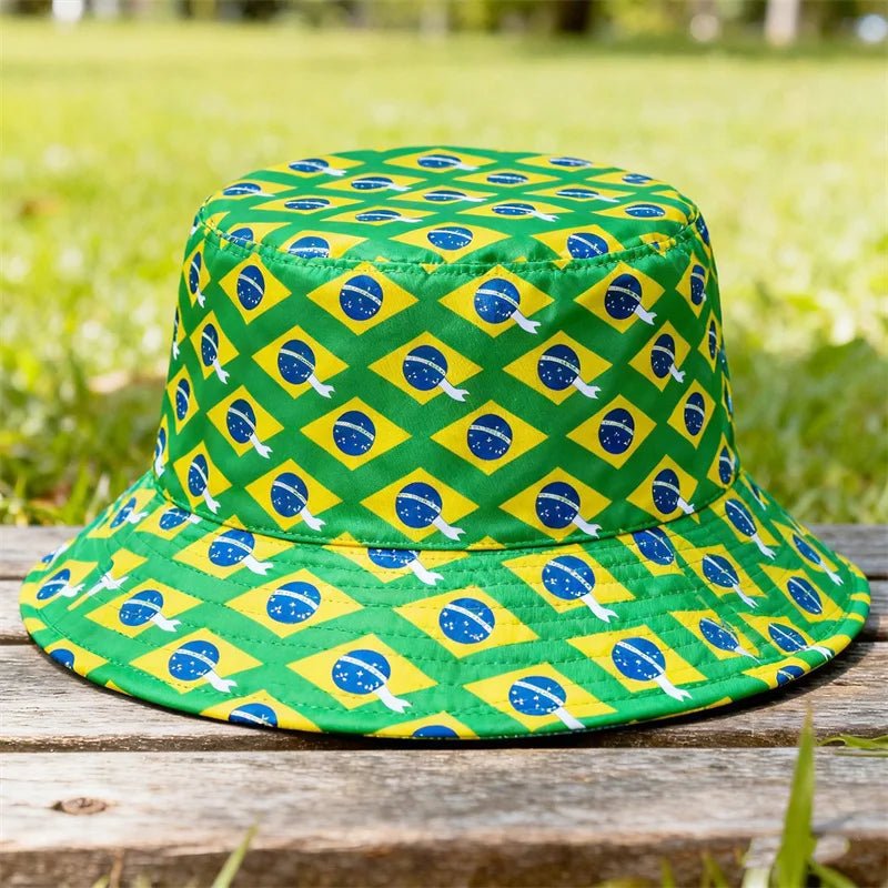 2026 Countries National Flag Bucket Hat Men Women Football Fan Party Football Cup Reversible Sun Hat Soccer Fans Fisherman Hat - MAGUSTA BEAUTY
