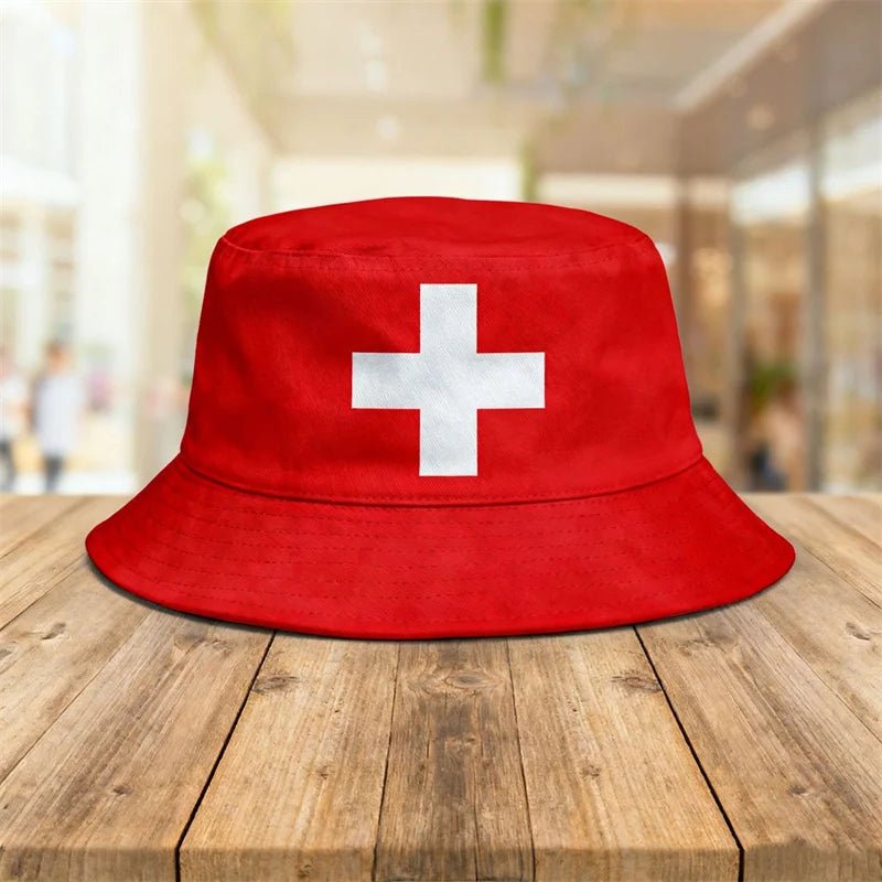 2026 Countries National Flag Bucket Hat Men Women Football Fan Party Football Cup Reversible Sun Hat Soccer Fans Fisherman Hat - MAGUSTA BEAUTY