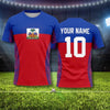 2026 New Haiti Football T-shirts Sports Casual Haitian Soccer Jersey Free Custom Diy Name Tees Gifts Wholesale Sports T Shirts - MAGUSTA BEAUTY