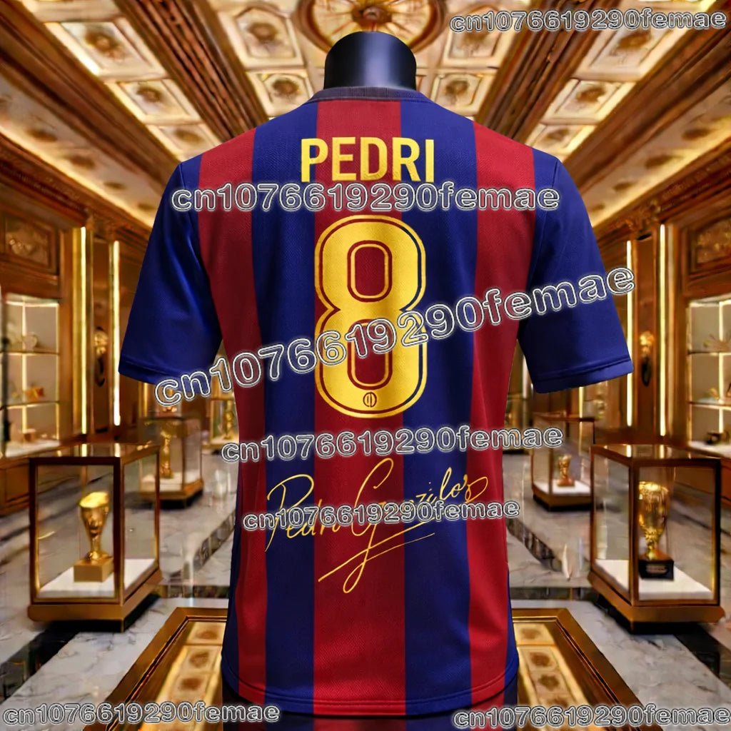 2026 Special Edition Pedri No.8 Football Jersey Fan Favorite Soccer Shirt Quick Dry Breathable Comfortable Short Sleeve Training - MAGUSTA BEAUTY