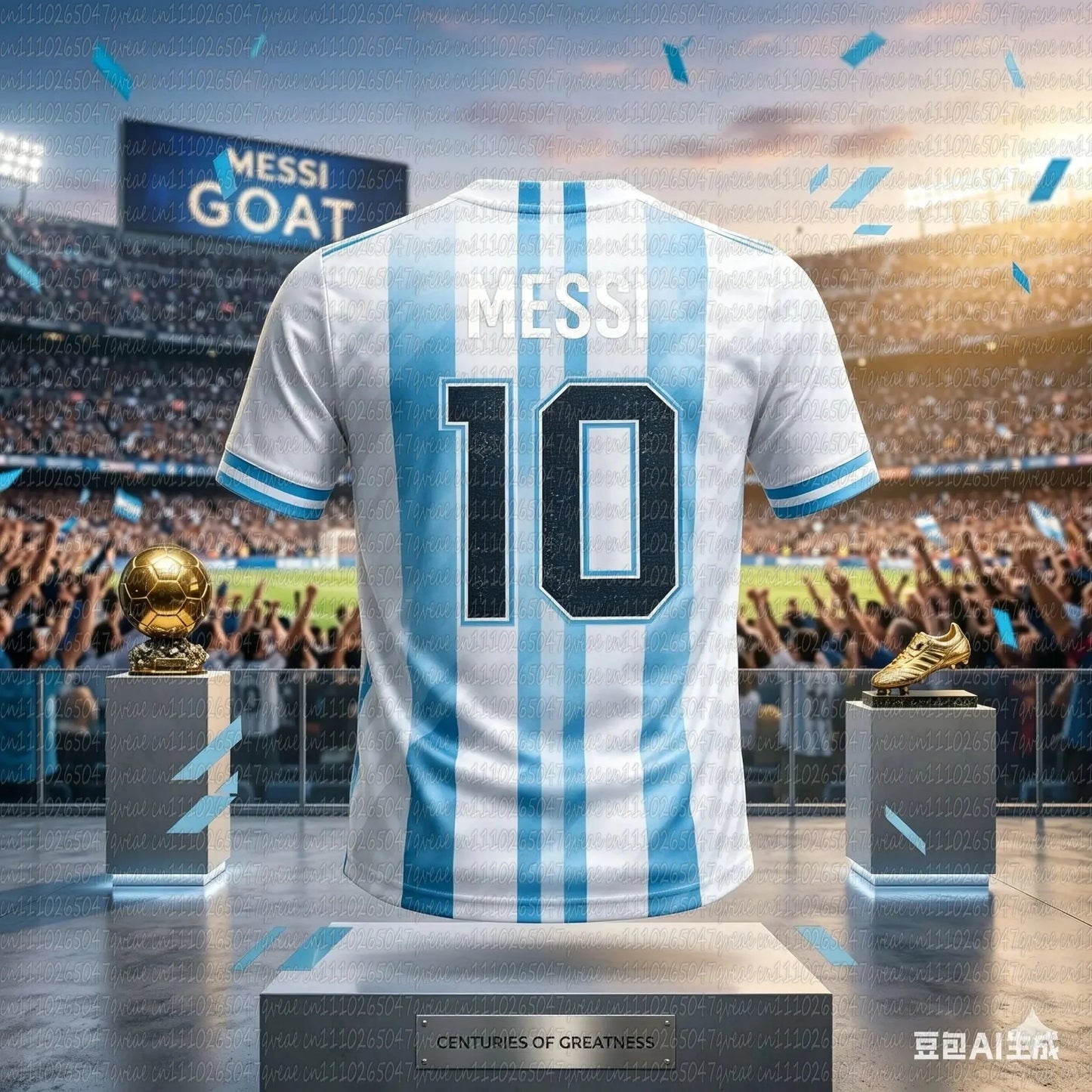 2026 Unisex Messi 10 Football Soccer Jersey Breathable Quick Dry Argentina Sportswear Casual Training Fan Uniform T Shirt - MAGUSTA BEAUTY