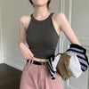 2026 Woman Clothing Summer Striped Tank Tops Women Sleeveless Knitted Camisole Crop Tops New Female Elastic Slim Casual Vests - MAGUSTA BEAUTY