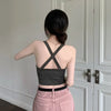 2026 Woman Clothing Summer Striped Tank Tops Women Sleeveless Knitted Camisole Crop Tops New Female Elastic Slim Casual Vests - MAGUSTA BEAUTY