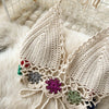 2026Women's Summer Bohemian Style Holiday knitted Set Tassel Halter Top WithSkirt Set Knitted Skirt Suit Two Piece Set for Women - MAGUSTA BEAUTY