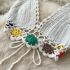 2026Women's Summer Bohemian Style Holiday knitted Set Tassel Halter Top WithSkirt Set Knitted Skirt Suit Two Piece Set for Women - MAGUSTA BEAUTY