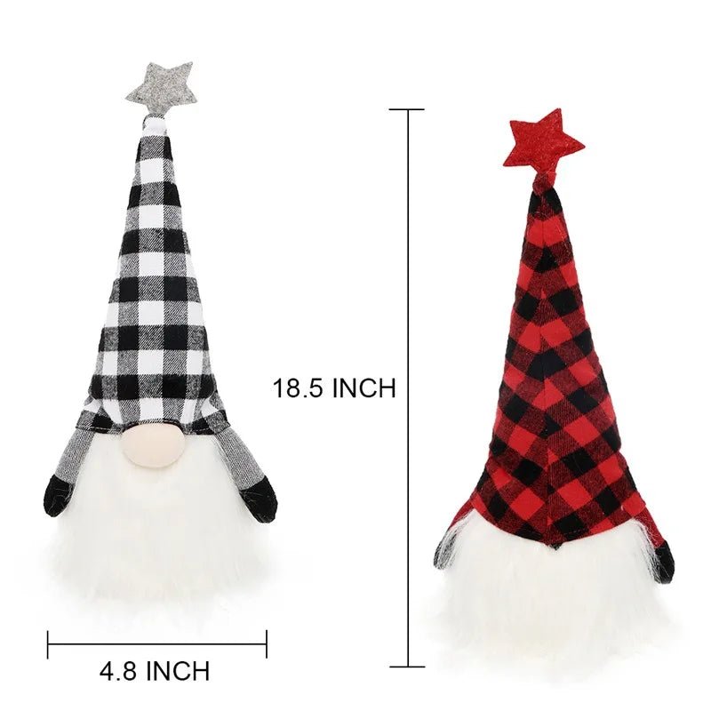 20/30cm LED Faceless Doll Elf Gnome with Lights Christmas Decoration Home Merry Christmas Navidad Children New Year Gift 2025 - MAGUSTA BEAUTY