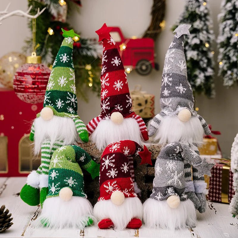 20/30cm LED Faceless Doll Elf Gnome with Lights Christmas Decoration Home Merry Christmas Navidad Children New Year Gift 2025 - MAGUSTA BEAUTY