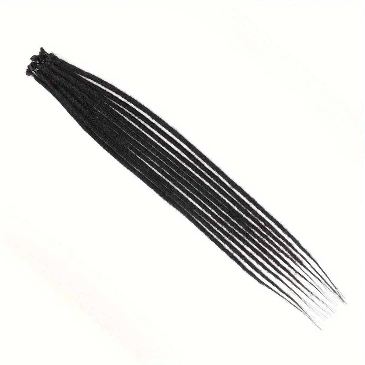 24Inch Dreadlock Extensions Synthetic Loc Extensions 0.6CM 100% Full Head Handmade Permanent Dreadlocks Extension for Men/Women - MAGUSTA BEAUTY