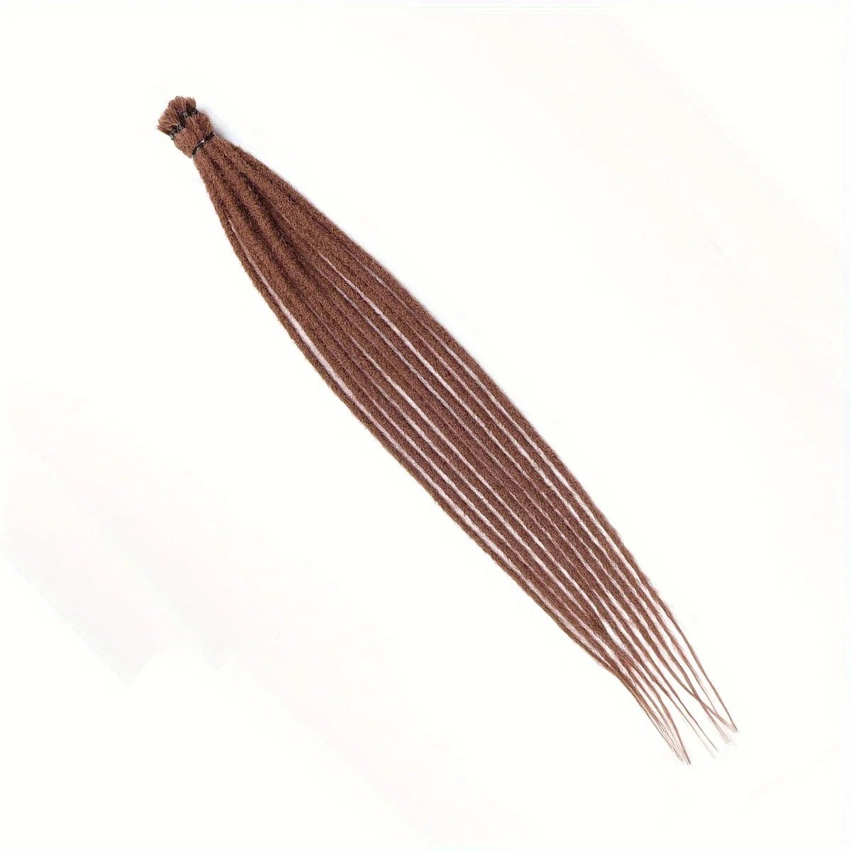 24Inch Dreadlock Extensions Synthetic Loc Extensions 0.6CM 100% Full Head Handmade Permanent Dreadlocks Extension for Men/Women - MAGUSTA BEAUTY