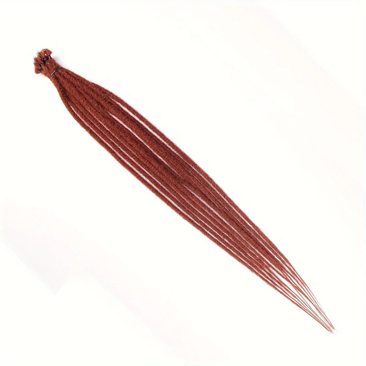 24Inch Dreadlock Extensions Synthetic Loc Extensions 0.6CM 100% Full Head Handmade Permanent Dreadlocks Extension for Men/Women - MAGUSTA BEAUTY