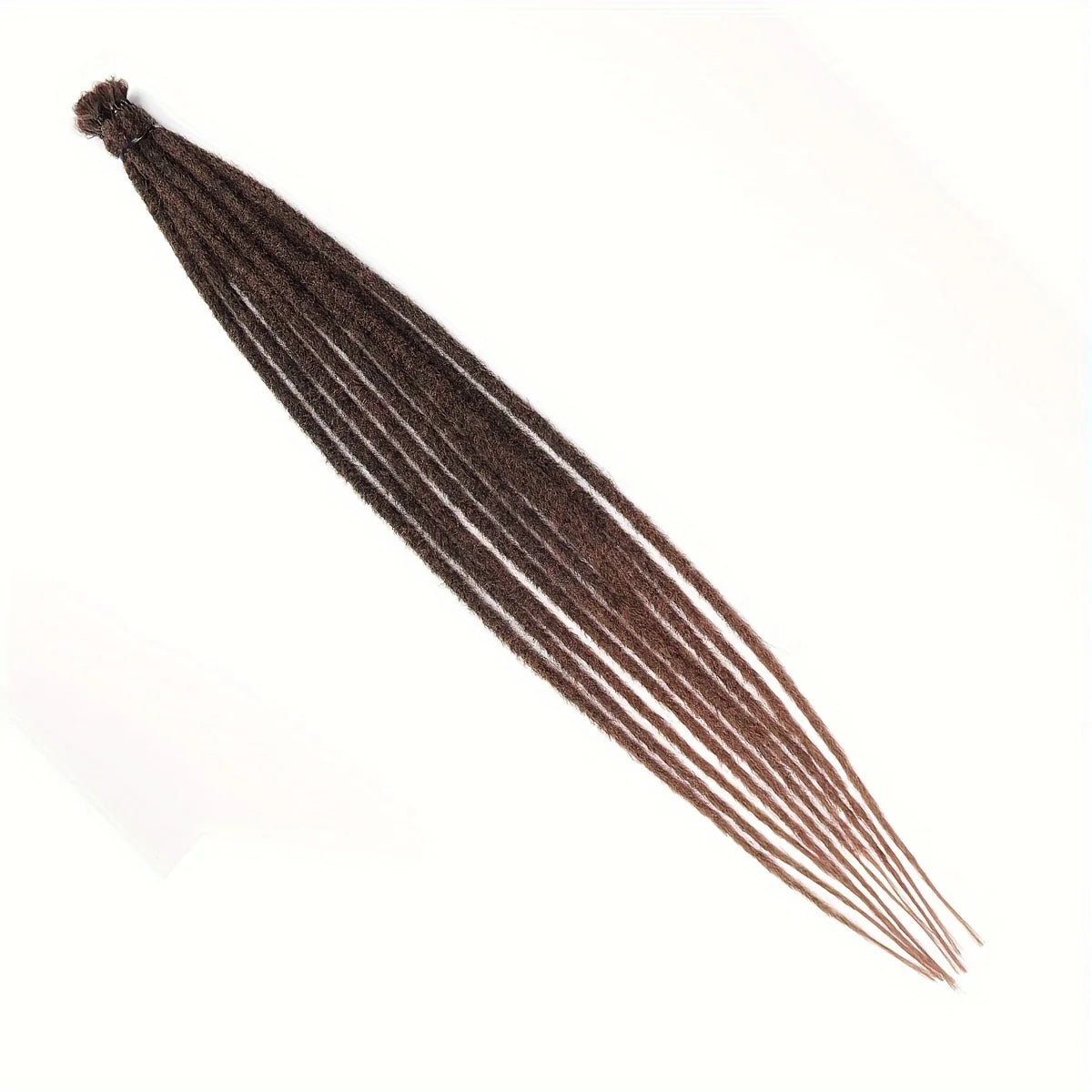 24Inch Dreadlock Extensions Synthetic Loc Extensions 0.6CM 100% Full Head Handmade Permanent Dreadlocks Extension for Men/Women - MAGUSTA BEAUTY