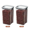 2/4PCS Sealed Jars Sets Stackable Kitchen Grain Srorage Sealed Containers Fridge Fresh Keep Boxes Seasoning Set Multigrain Tank - MAGUSTA BEAUTY