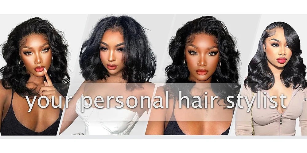 250% Density 13x6 Body Wave Lace Front Wigs Human Hair Pre Plucked 13x4 HD Transparent Lace Frontal Wigs Human Hair for Women - MAGUSTA BEAUTY