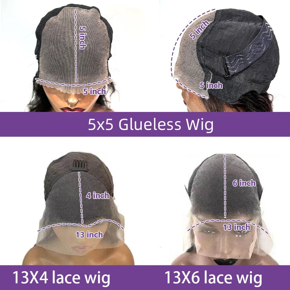 250% Density Burmese Curly Human Hair Wig 13x4 HD Transparent Lace Frontal Wigs Pre Plucked Rem Burmese Human Hair Wigs 28 Inch - MAGUSTA BEAUTY