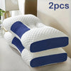 2pcs Massage Neck Pillows Adjustable Ergonomic Orthopedic Contour Support, High - Quality Pillow Core, All - Season Sleeping Comfort - MAGUSTA BEAUTY