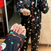 2Pcs/Set Christmas Hello Kitty Pajama Set Anime Cute Woman's Home Wear Cartoon Casual Pajamas Couple Sleep Clothing Loungewear - MAGUSTA BEAUTY