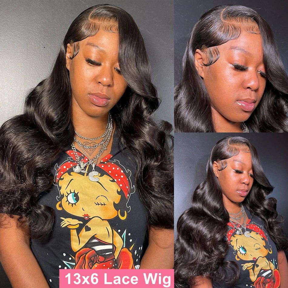 30 40 Inch 360 Full Lace Body Wave Wigs Human Hair 100% 13x4 13x6 HD Lace Frontal Wig For Black Women 4x4 5x5 Lace Closure Wigs - MAGUSTA BEAUTY