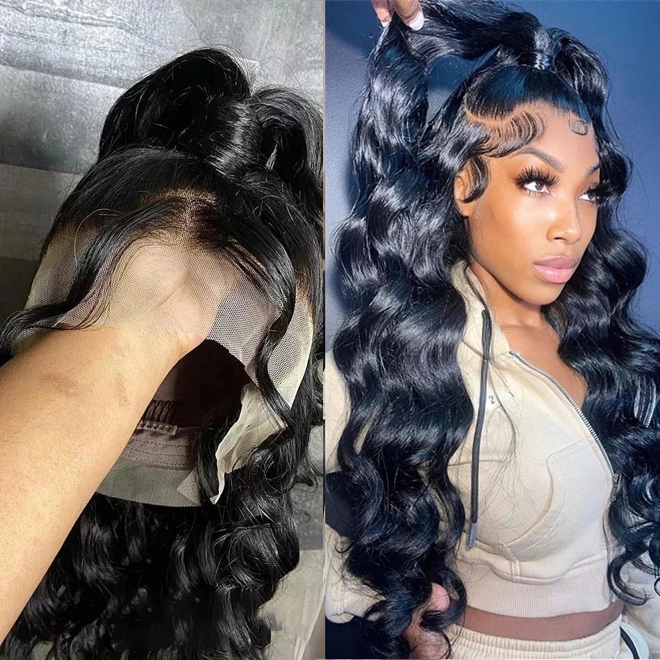 30 40 Inch 360 Full Lace Body Wave Wigs Human Hair 100% 13x4 13x6 HD Lace Frontal Wig For Black Women 4x4 5x5 Lace Closure Wigs - MAGUSTA BEAUTY