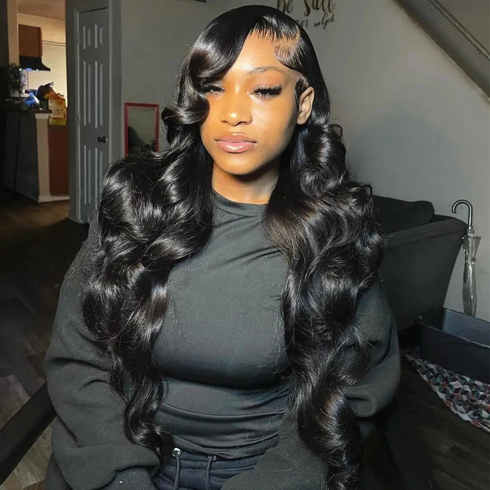 30 40 Inch 360 Full Lace Body Wave Wigs Human Hair 100% 13x4 13x6 HD Lace Frontal Wig For Black Women 4x4 5x5 Lace Closure Wigs - MAGUSTA BEAUTY
