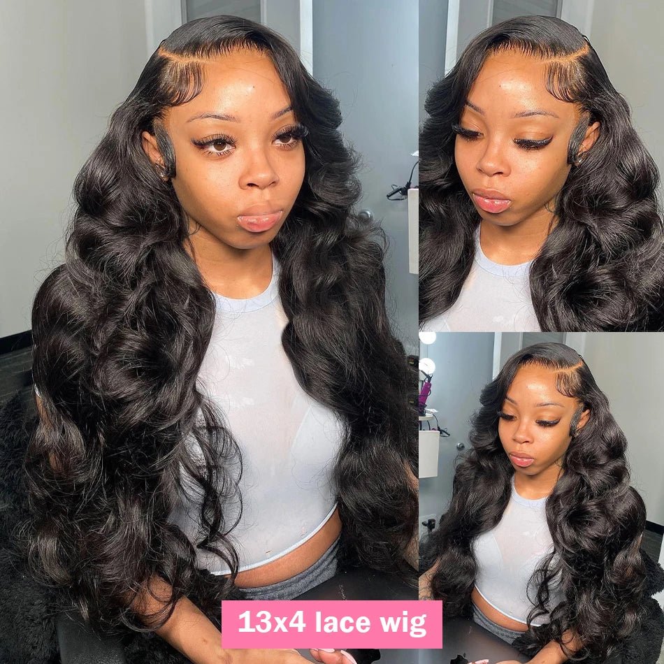 30 40 Inch 360 Full Lace Body Wave Wigs Human Hair 100% 13x4 13x6 HD Lace Frontal Wig For Black Women 4x4 5x5 Lace Closure Wigs - MAGUSTA BEAUTY