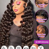 30 40 Inch Loose Deep Wave 13x6 HD Lace Frontal Human Hair Wig Brazilian 13x4 Curly Human Hair Lace Front Wigs Pre Plucked 250% - MAGUSTA BEAUTY