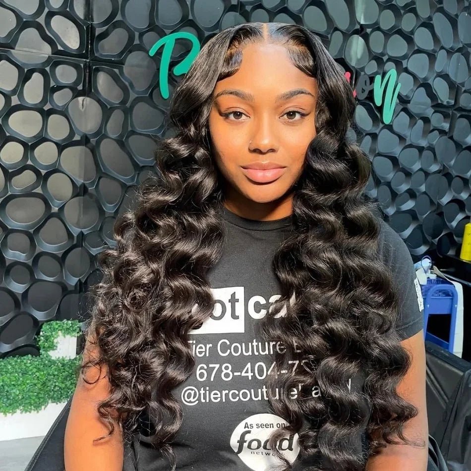 30 40 Inch Loose Deep Wave 13x6 HD Lace Frontal Human Hair Wig Brazilian 13x4 Curly Human Hair Lace Front Wigs Pre Plucked 250% - MAGUSTA BEAUTY