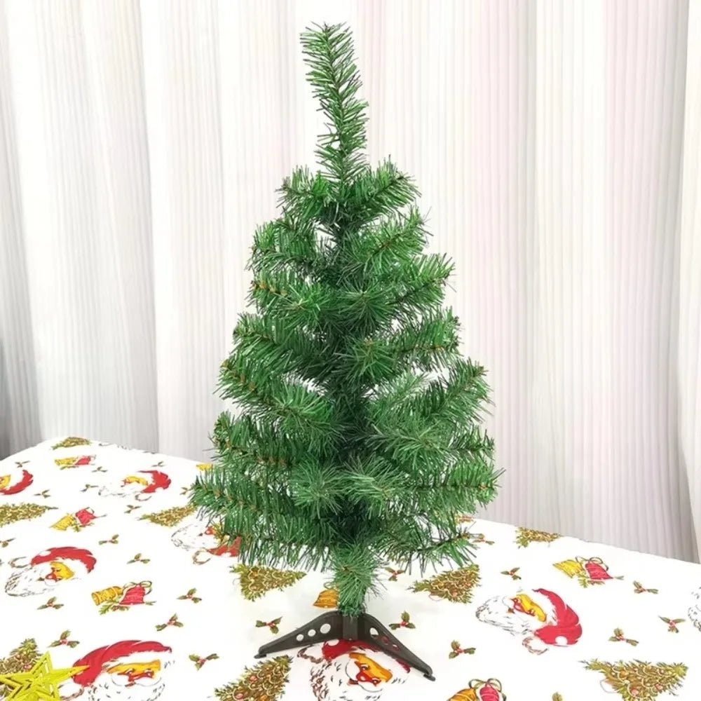 30/45cm Mini Christmas Tree New Year Gift Party Decoration Artificial Christmas Tree LED Light DIY Handicraft Xmas Tabletop Tree - MAGUSTA BEAUTY
