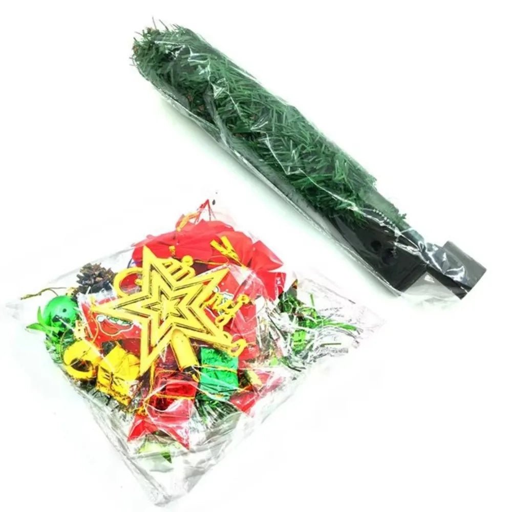 30/45cm Mini Christmas Tree New Year Gift Party Decoration Artificial Christmas Tree LED Light DIY Handicraft Xmas Tabletop Tree - MAGUSTA BEAUTY