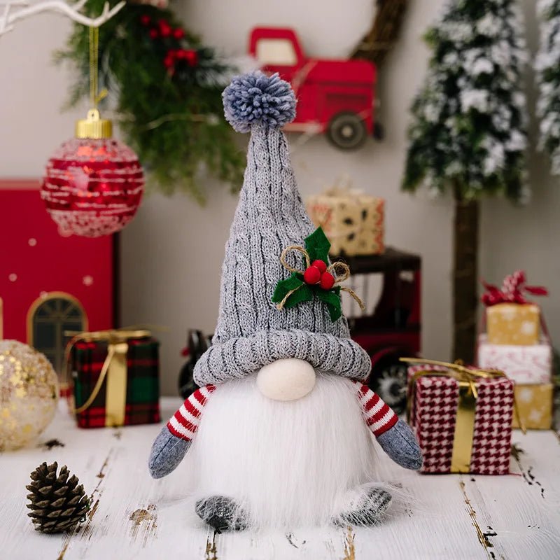 30cm Glowing Gnome Christmas Decorations 2024 Faceless Plush Dolls elf Home Ornaments Navidad New Year 2024 Gift - MAGUSTA BEAUTY