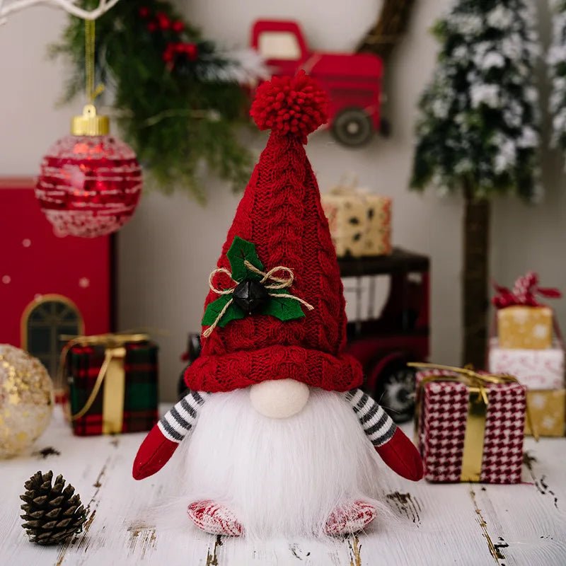 30cm Glowing Gnome Christmas Decorations 2024 Faceless Plush Dolls elf Home Ornaments Navidad New Year 2024 Gift - MAGUSTA BEAUTY