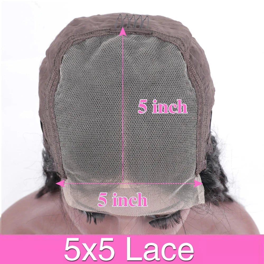 38 40Inch Deep Wave 13x6 Hd Lace Frontal Wig Curly Water Wave Human Hair 5x5 Lace Front Brazilian Wigs For Women Preplucked - MAGUSTA BEAUTY