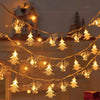 3M Christmas Lights LED Snowflake String Lights Xmas Fairy Light Lamp For Home New Year Party Supplies Christmas Tree Decor - MAGUSTA BEAUTY