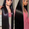 40 46 Inch 200 Density Frontal Wig For Black Women Brazilian Wigs Human Hair 5x5 Bone Straight HD Transparent Lace Front Wigs - MAGUSTA BEAUTY