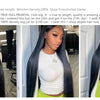 40 46 Inch 200 Density Frontal Wig For Black Women Brazilian Wigs Human Hair 5x5 Bone Straight HD Transparent Lace Front Wigs - MAGUSTA BEAUTY