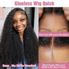 40 50 Inch HD 13x6 Deep Wave Lace Frontal Wigs Brazilian 13x4 Water Wave Curly Lace Front Human Hair Wigs For Women 300 Density - MAGUSTA BEAUTY