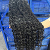 40 50 Inch HD 13x6 Deep Wave Lace Frontal Wigs Brazilian 13x4 Water Wave Curly Lace Front Human Hair Wigs For Women 300 Density - MAGUSTA BEAUTY