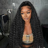 40 50 Inch HD 13x6 Deep Wave Lace Frontal Wigs Brazilian 13x4 Water Wave Curly Lace Front Human Hair Wigs For Women 300 Density - MAGUSTA BEAUTY