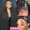 40 50 Inch Water Wave Curly Lace Front Wigs 13x4 13x6 HD Deep Wave Lace Frontal Wig 7x5 Glueless Human Hair Wigs For Women 300% - MAGUSTA BEAUTY