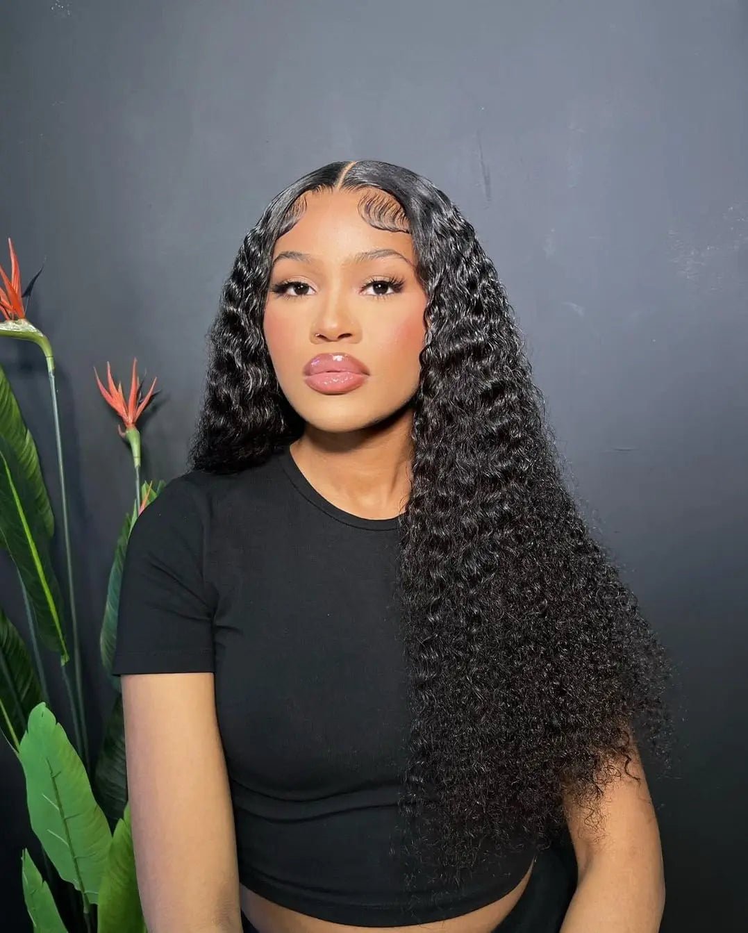 40 50 Inch Water Wave Curly Lace Front Wigs 13x4 13x6 HD Deep Wave Lace Frontal Wig 7x5 Glueless Human Hair Wigs For Women 300% - MAGUSTA BEAUTY