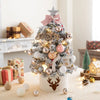 45/60cm DIY Christmas Tree With LED Light Mini Desktop Tree Christmas Decoration New Year Gift Home Christmas Ornaments - MAGUSTA BEAUTY