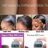 4C Edges Invisible Strap 360 Full HD Lace Wig Curly Glueless Human Hair Wig Chocolate Brown Lace Front Wig Deep Wave Frontal Wig - MAGUSTA BEAUTY