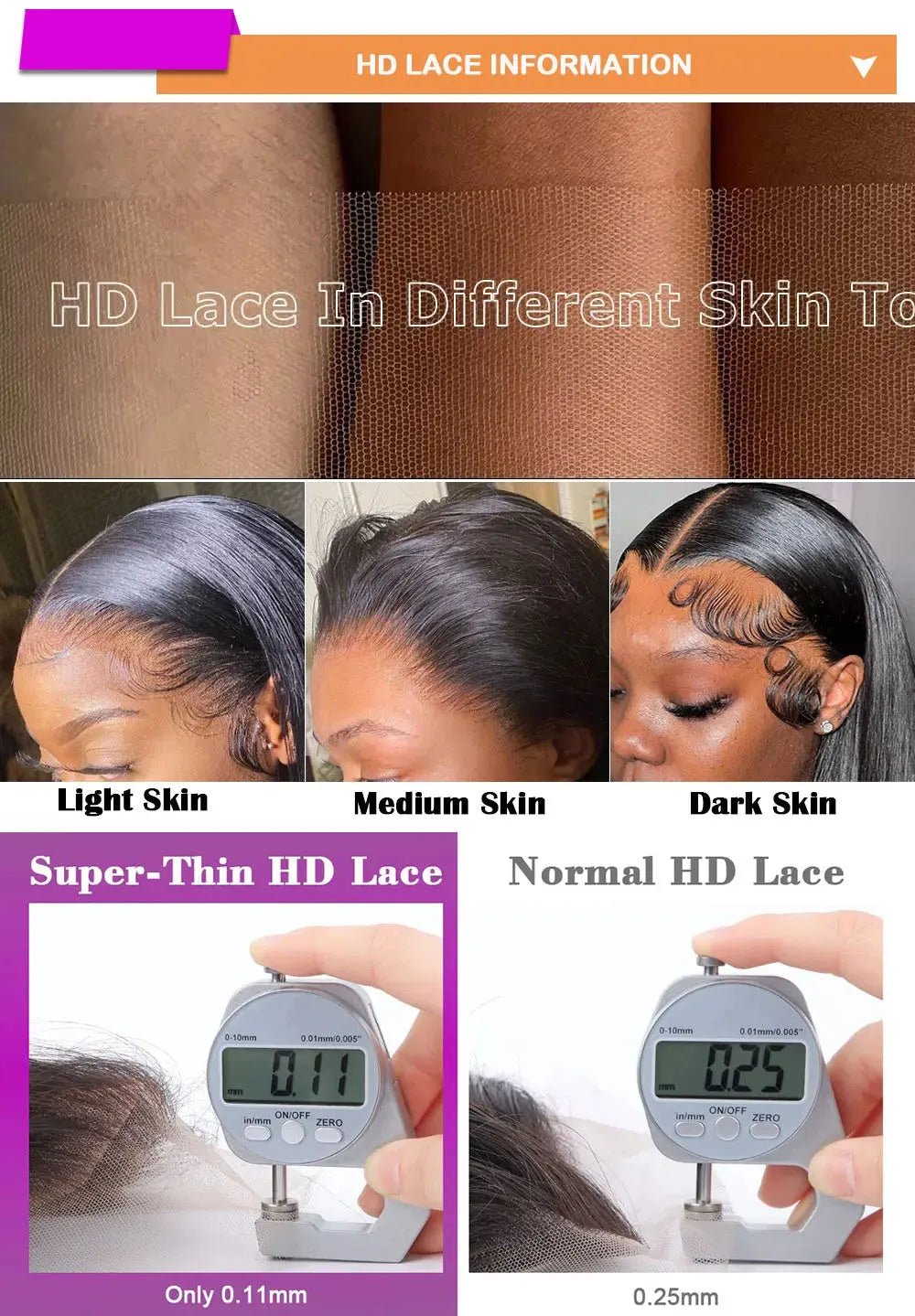 4C Edges Invisible Strap 360 Full HD Lace Wig Curly Glueless Human Hair Wig Chocolate Brown Lace Front Wig Deep Wave Frontal Wig - MAGUSTA BEAUTY